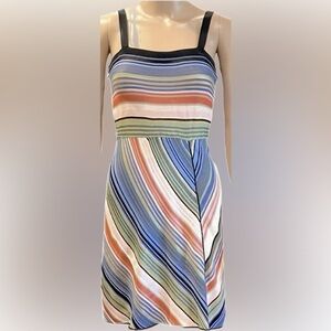 M by Missoni Multicolor Knit Strap Dress